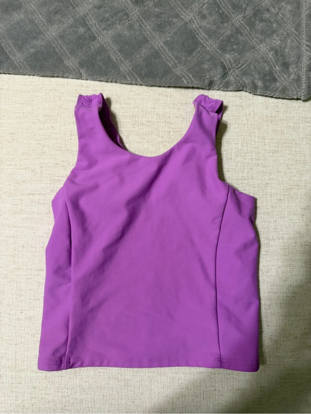 Purple girls Tank Top - Sleek Everyday Layering Top
